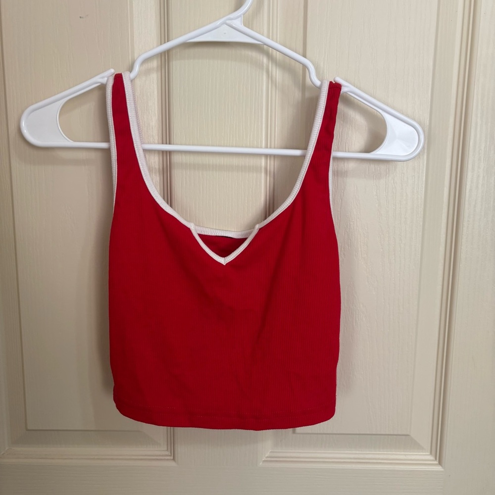 Red Women's Tank Top